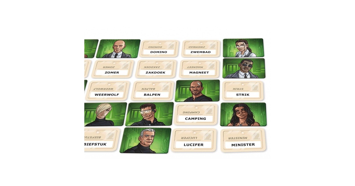 White Goblin GamesCodenames Duet Partyspel  (Nederlands, 2 spelers, 15 minuten, Vanaf 10 jaar)
