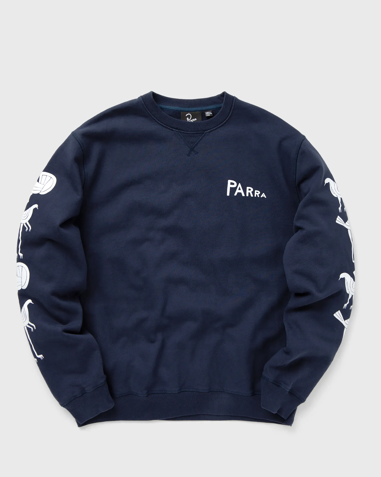 By Parra fancy pigeon crew neck sweatshirt