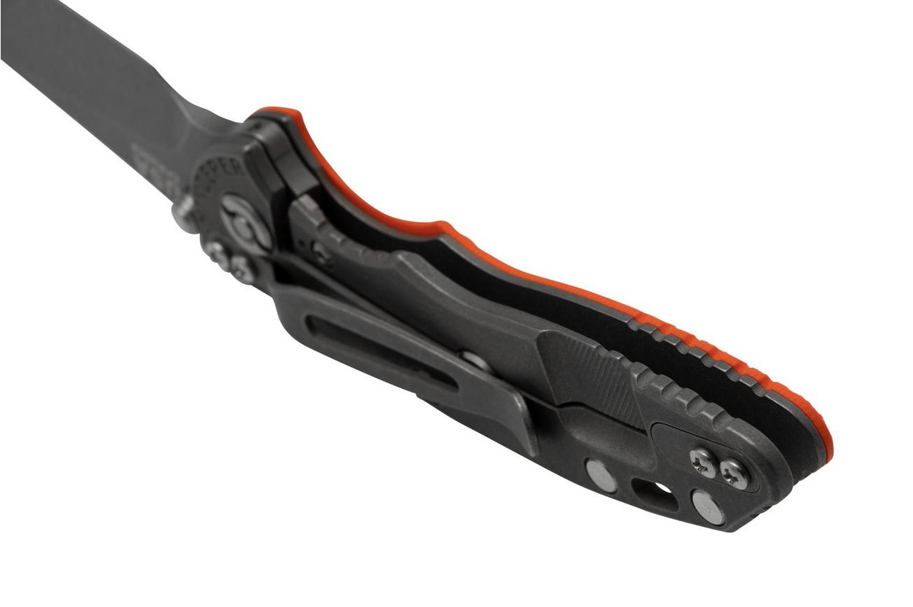 Rick Hinderer XM18 3.0” Slicer Non-Flipper CPM 20CV Orange G10 zakmes