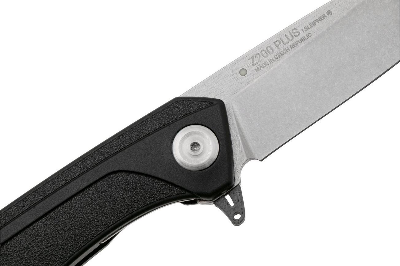 ANV Z200 PLUS-003, Stonewashed Sleipner, Black GRN zakmes