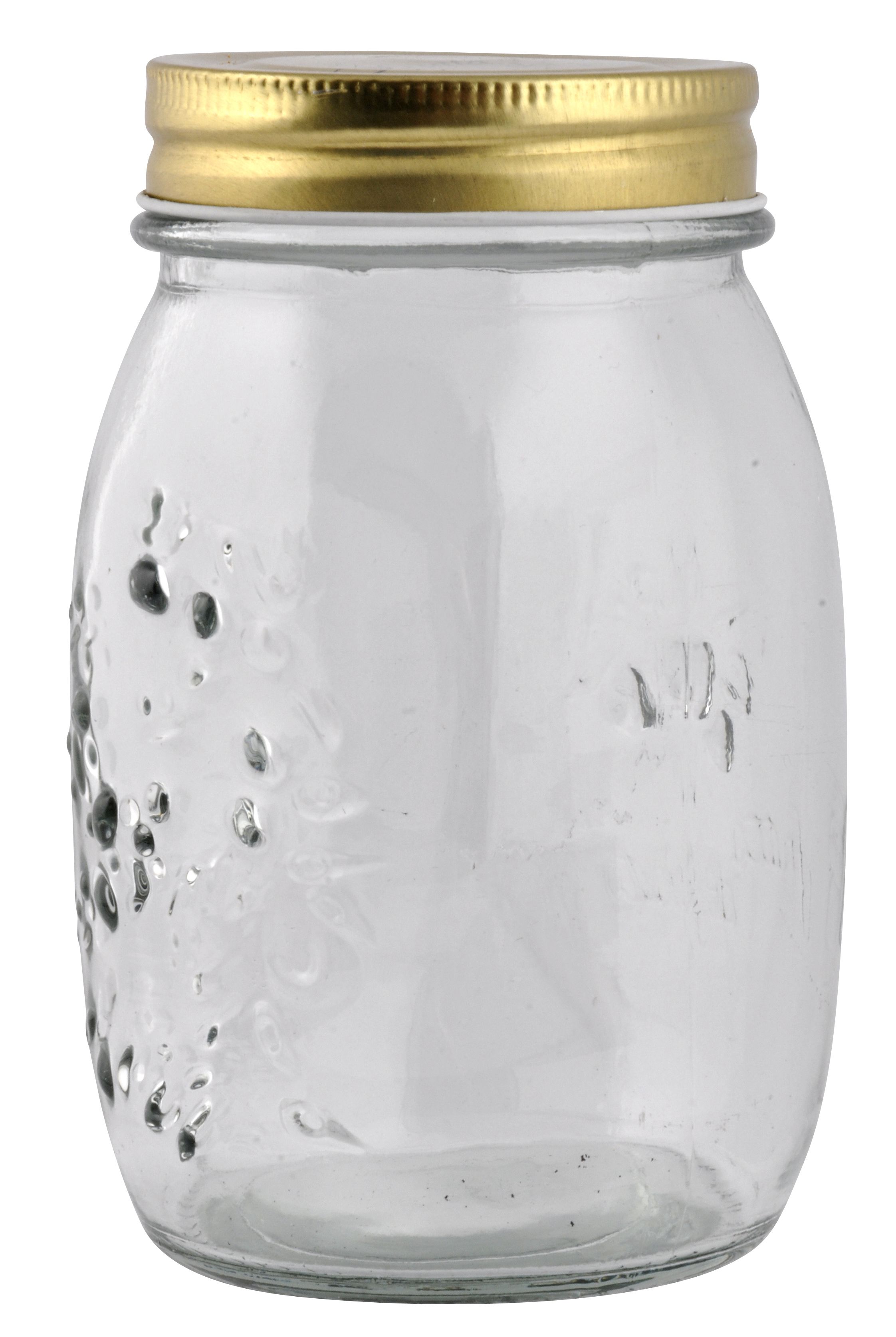 Sylteglass 1L med skrulokk