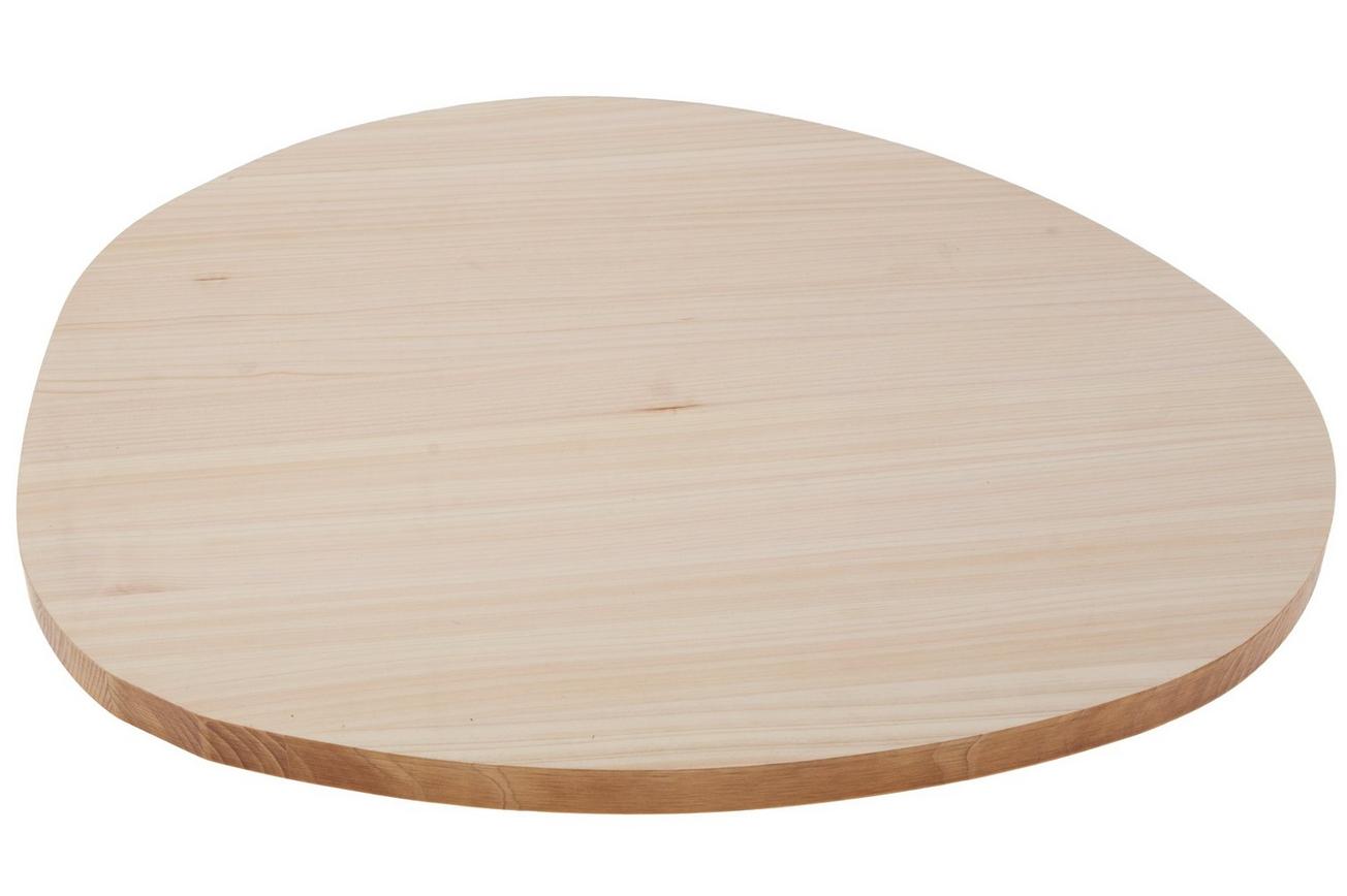 Kai Shun Hinoki Oval Cutting Board Size L, snijplank Hinokihout, 41 cm x 31 cm