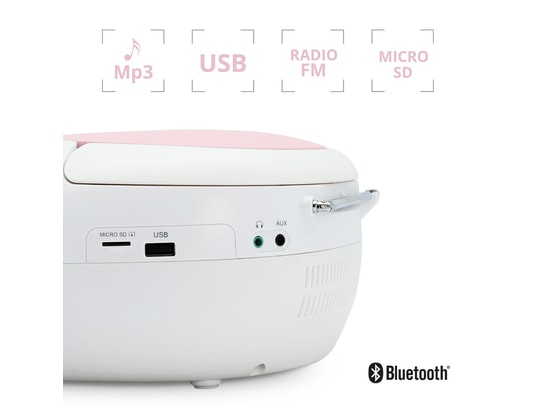 METRONIC - Lecteur cd eden bluetooth, mp3 avec port usb, lecteur carte...