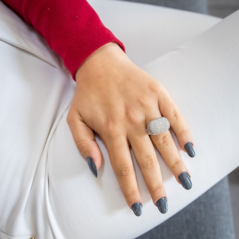 Bague Strass Femme BRILLA