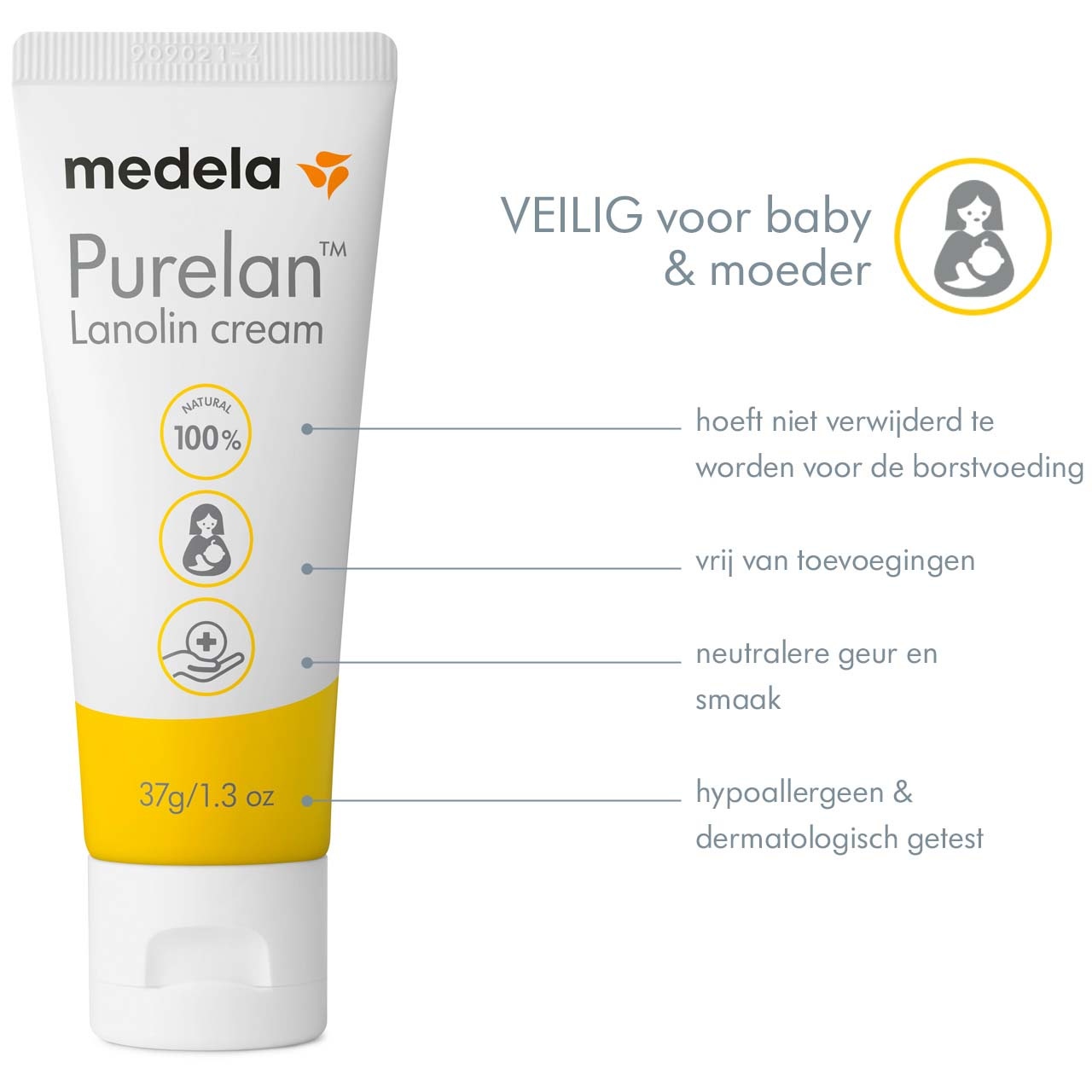 Medela Purelan tepelzalf 37 gr