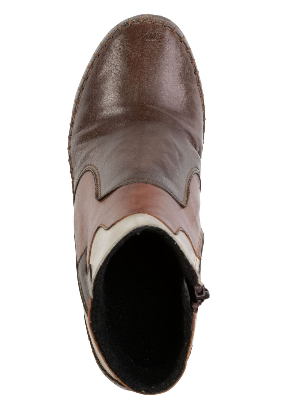 Gemini, modische Damen-Stiefeletten, Winterschuhe, Weite G, mit Reissverschluss