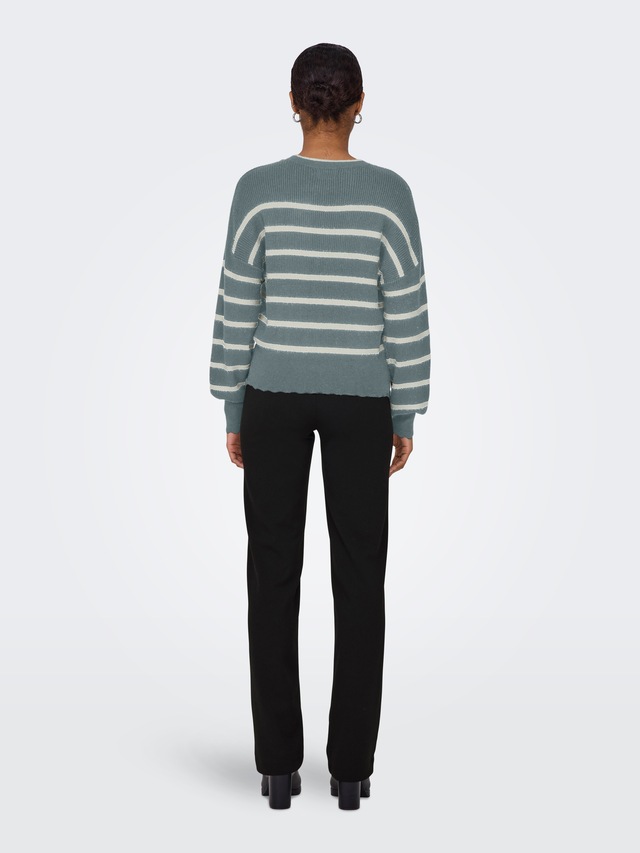 ONLY Rundhalspullover »ONLIBI LS O-NECK NOOS KNT«