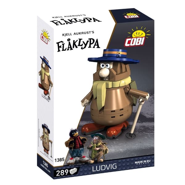 Cobi Ludvig figur - Flåklypa