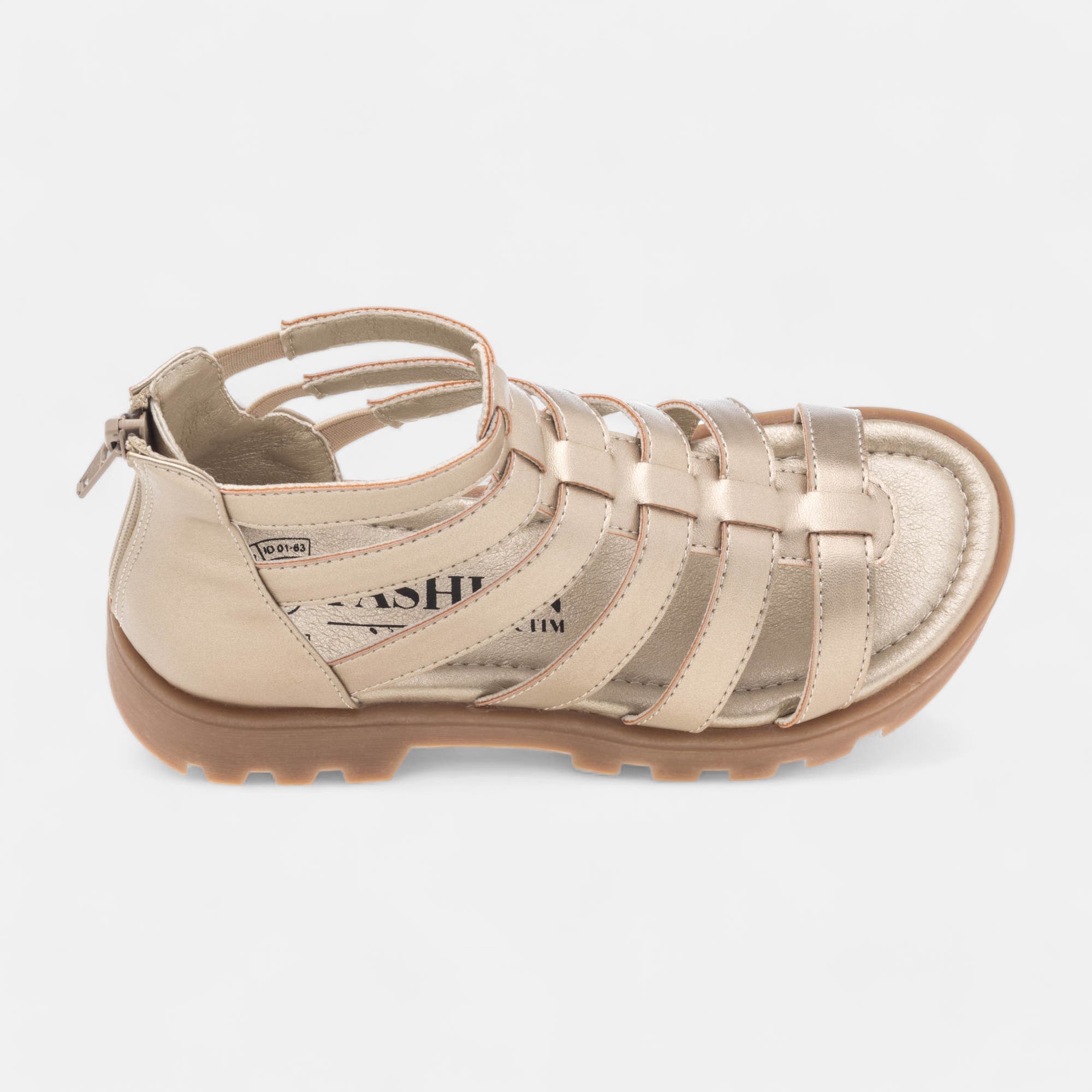 Sandales Fille or
