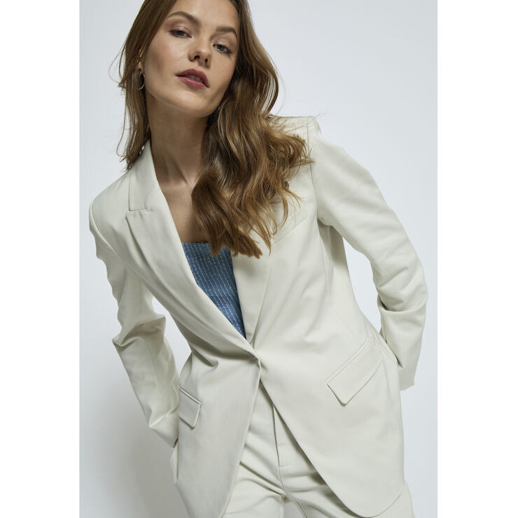 Minus MSDexa Single Breasted Blazer Light birch