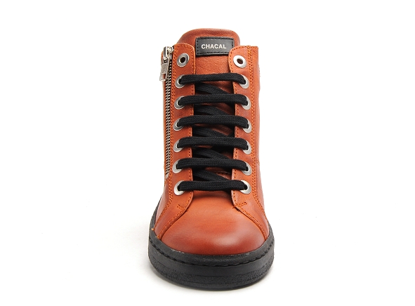 Chacal boots bottine plates femme 6147 orange
