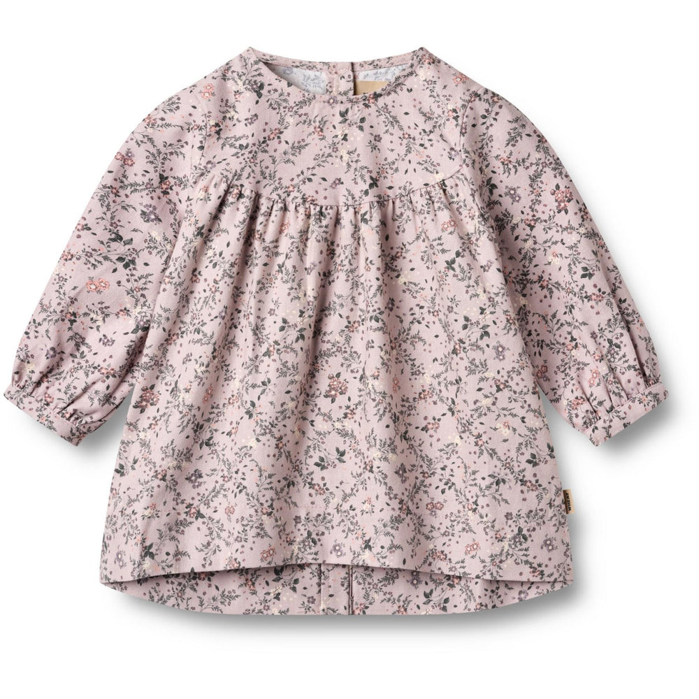 Køb Wheat Lilac Checked Flowers Kjole L/S Fenja