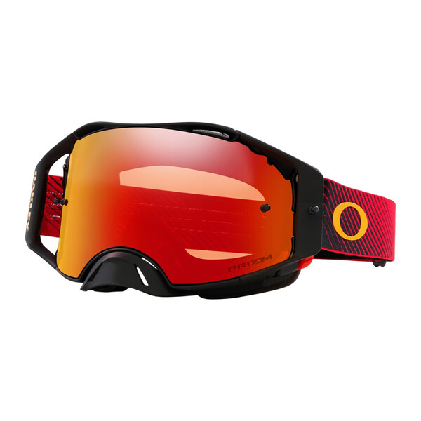 Oakley - Masque Airbrake MX - Ecran Prizm iridium Rouge / Noir