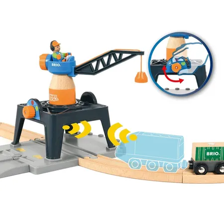 BRIO Smart Tech Große Containerverladestation
