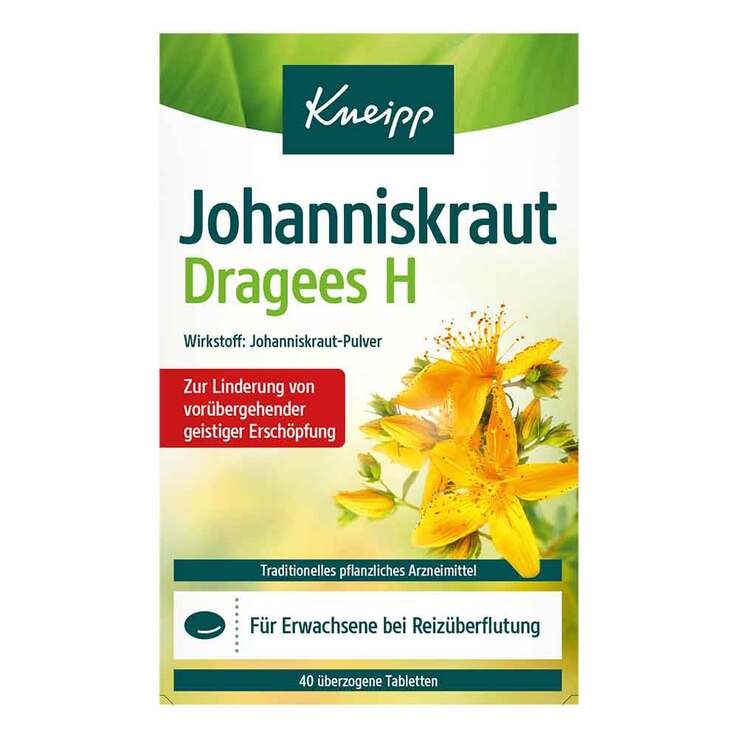 Kneipp Johanniskraut Dragees H, 40 St
