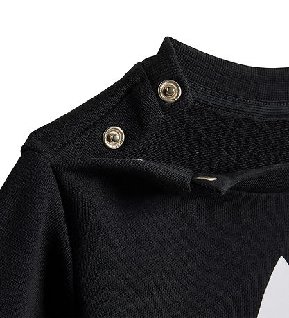 adidas Originals Sweatset - Crew - Schwarz/Weiß