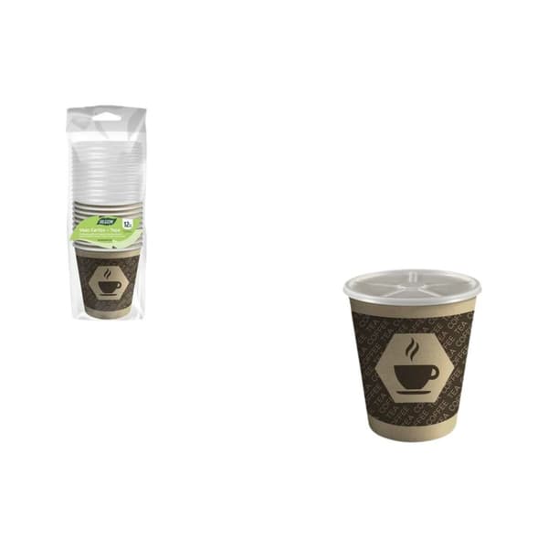 Sett med glass Algon Brun 120 ml 12 Deler (18 enheter)