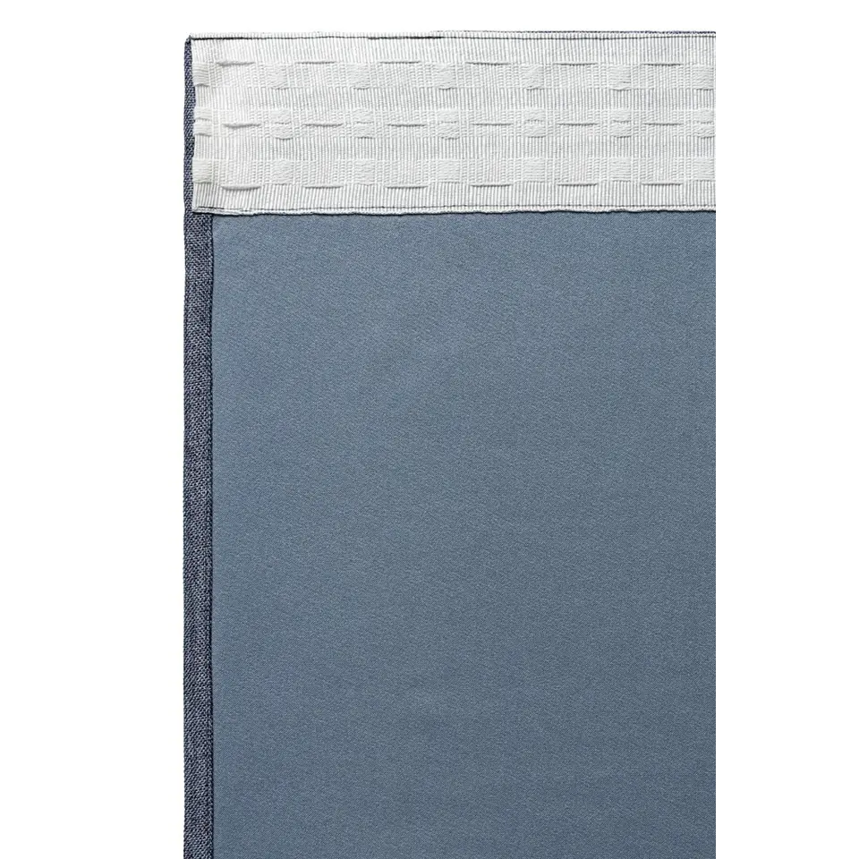 Gordijn Miran - blauw - 140x280 cm (1 stuk)