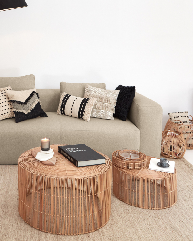 Kave Home Elmima bijzettafel set van 2