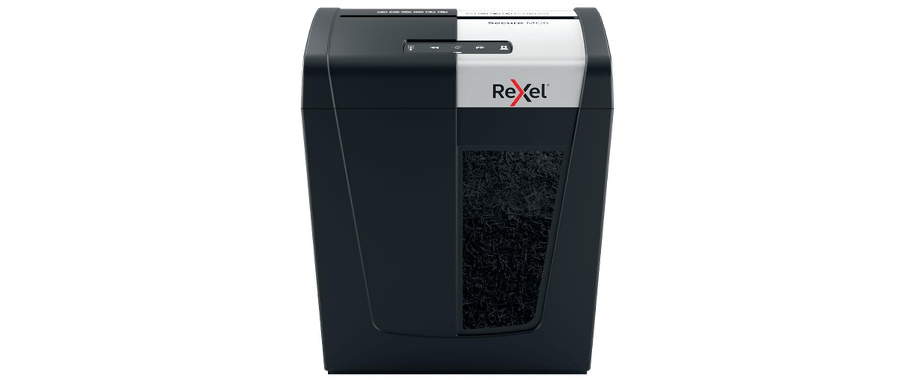 Aktenvernichter Rexel Secure MC6 P-5, 6 Seiten<br>Manueller Schredder für die sichere Vernichtung streng vertraulicher Unterlagen