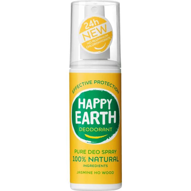 Happy Earth 100% Natuurlijke Jasmine Ho Wood Deo Spray 100 ML