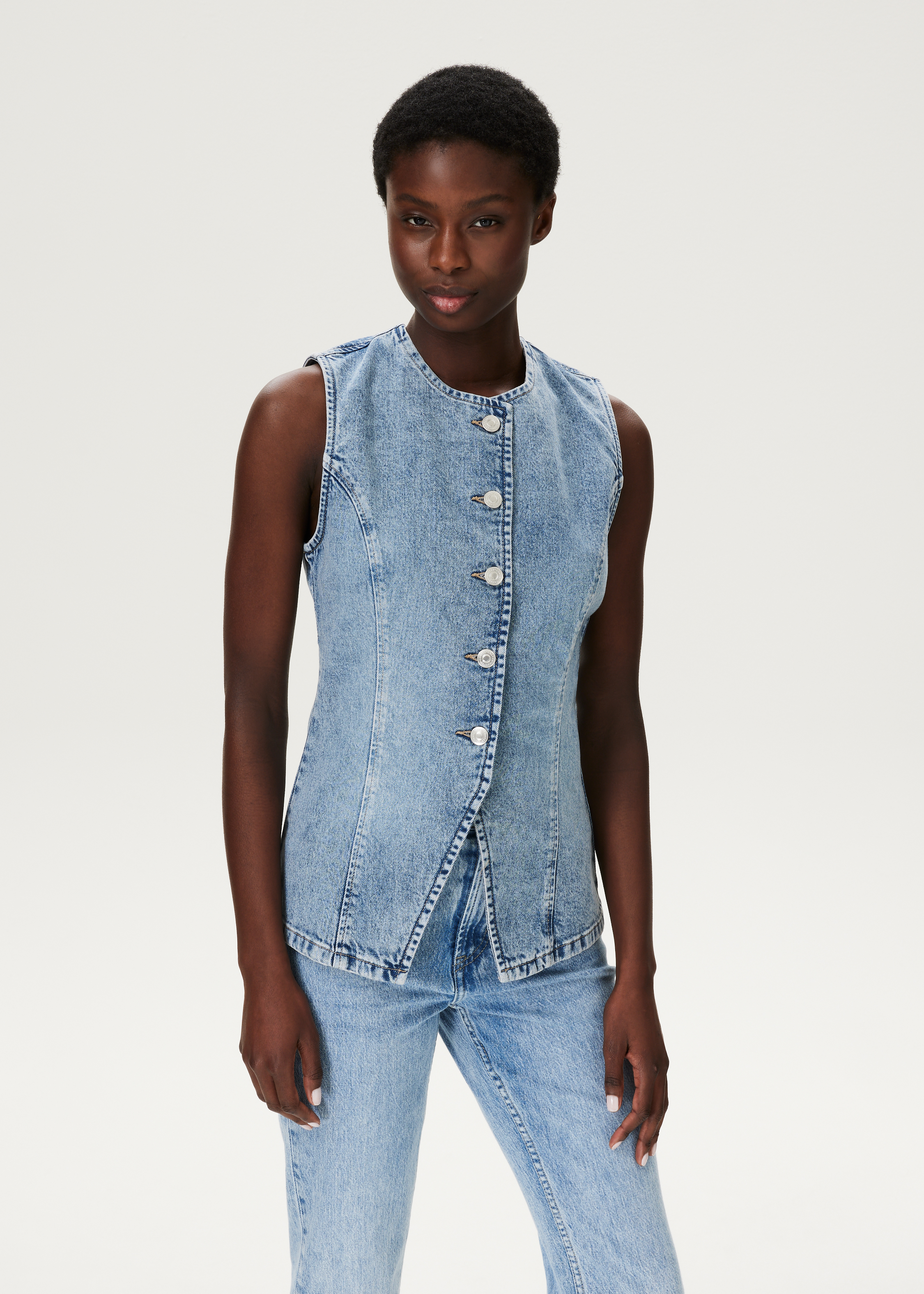 Denim gilet