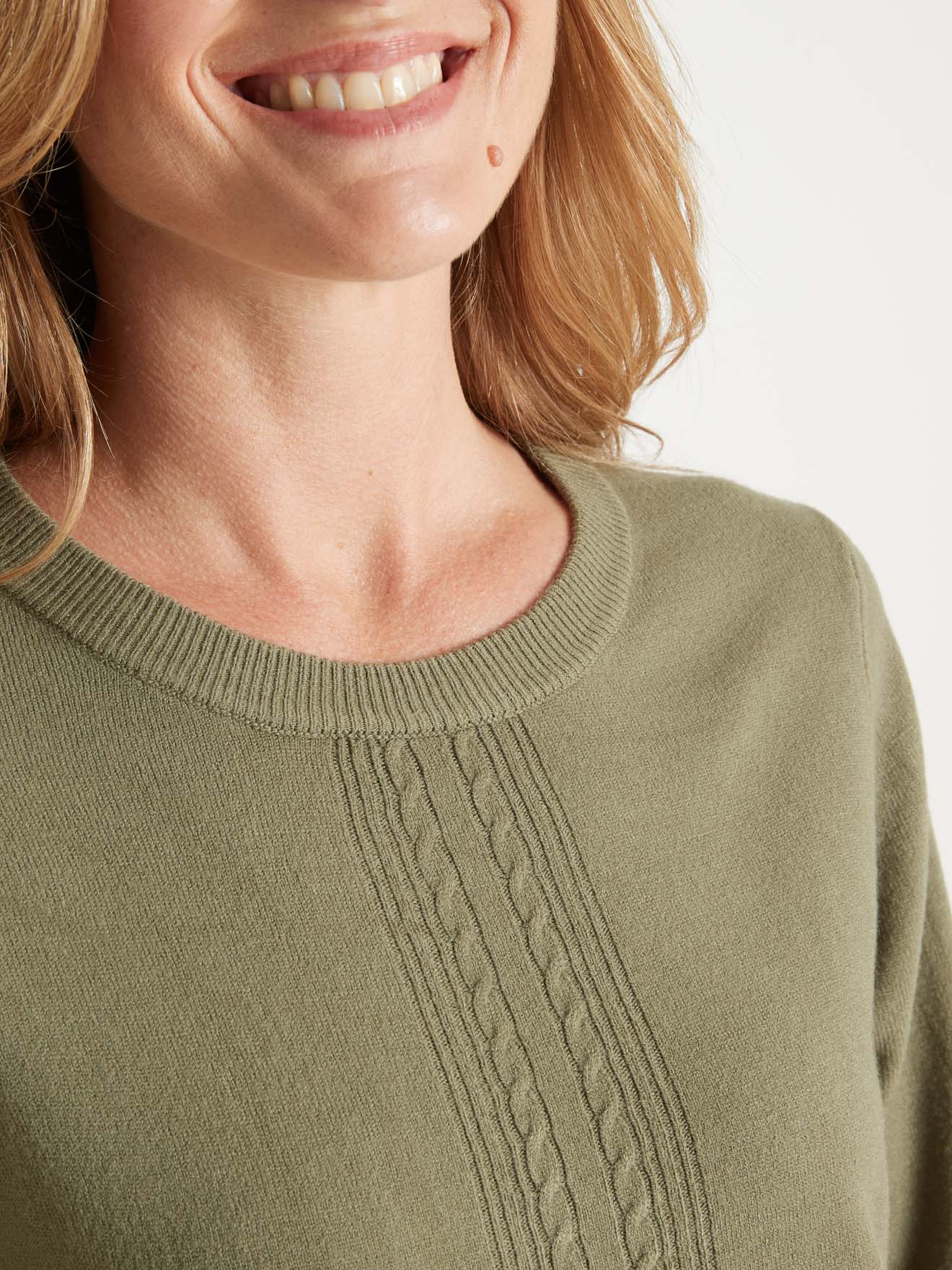 Pull toucher cachemire