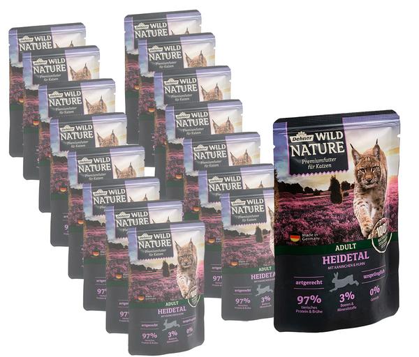 Dehner Wild Nature Nassfutter für Katzen