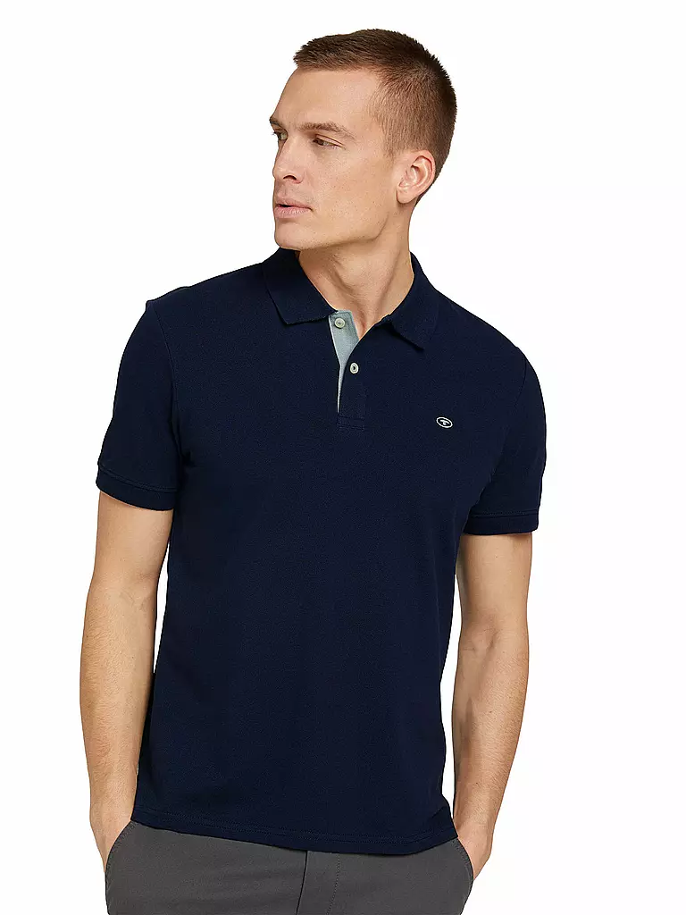 TOM TAILOR Poloshirt blau