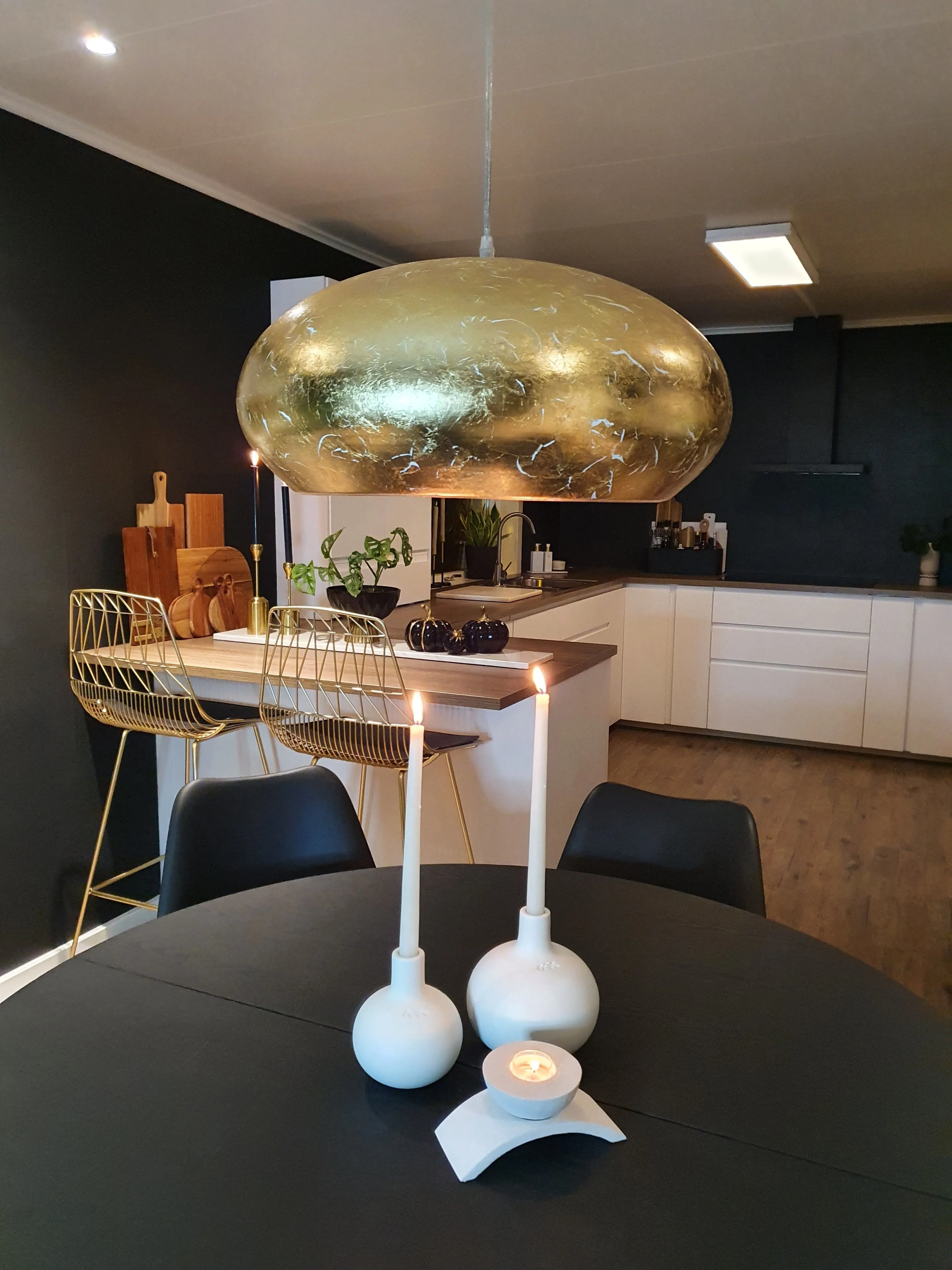 Hanglamp LIMNATIS Metaal Goud