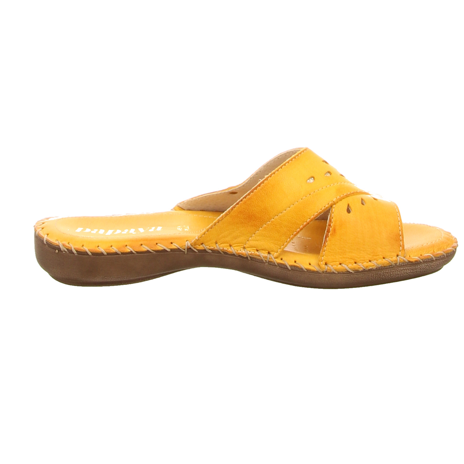 Marchesini Pantoletten gelb gelb/orange