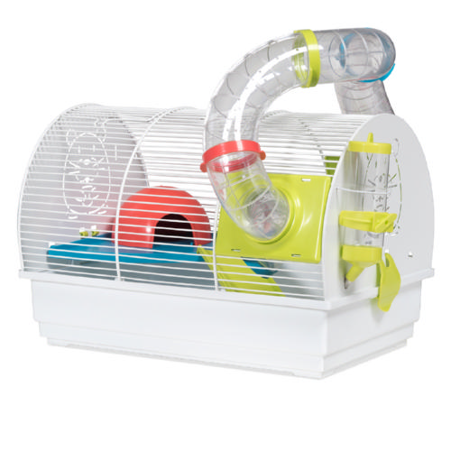 Gaiola branca Voltregà 112 para hamster russo