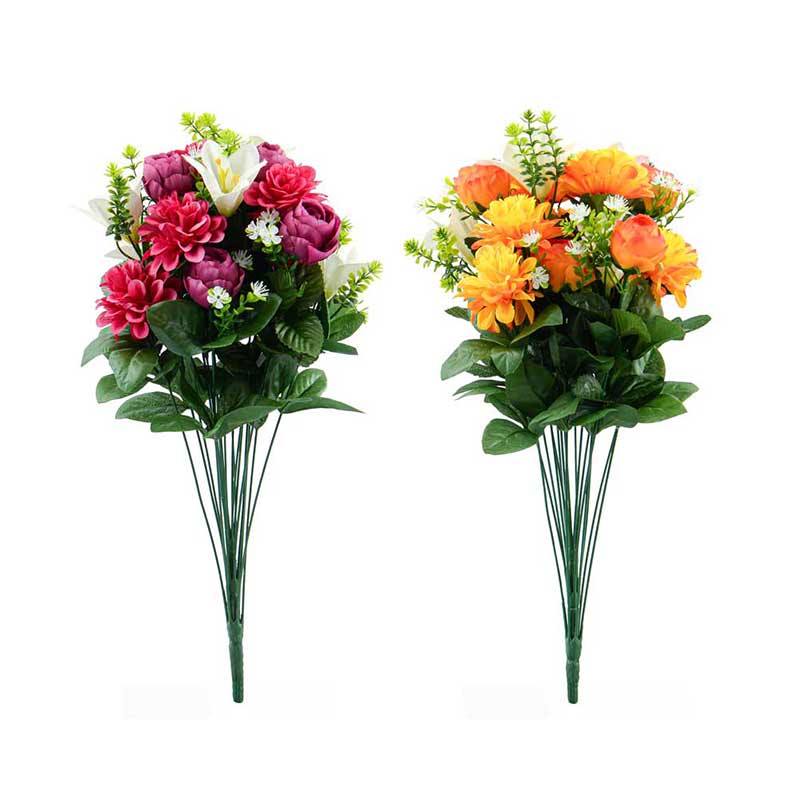Bouquet artificiel de fleurs