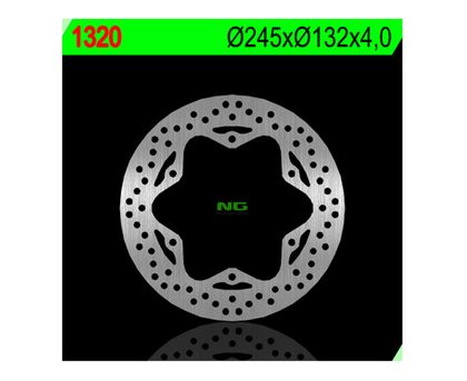 Disque de frein Rond NG fixe