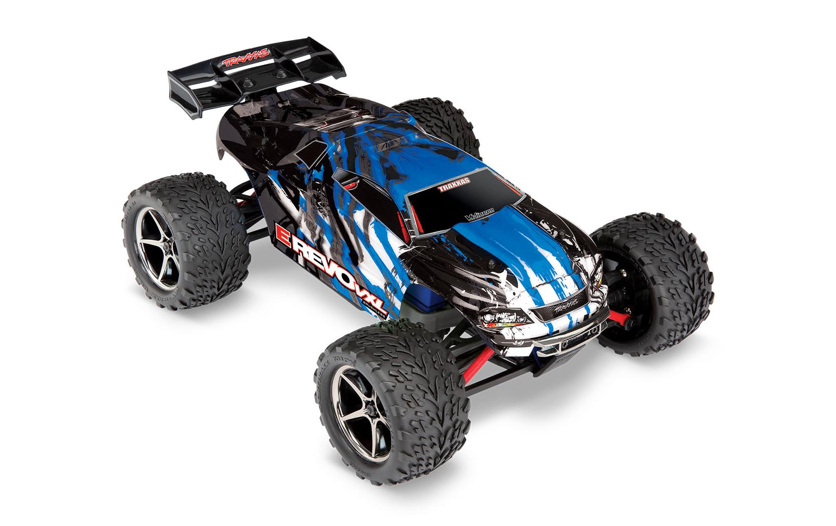 Truggy E-Revo VXL 4WD Blau, RTR, 1:16<br>Brushless Offroad Modell im Massstab 1:16