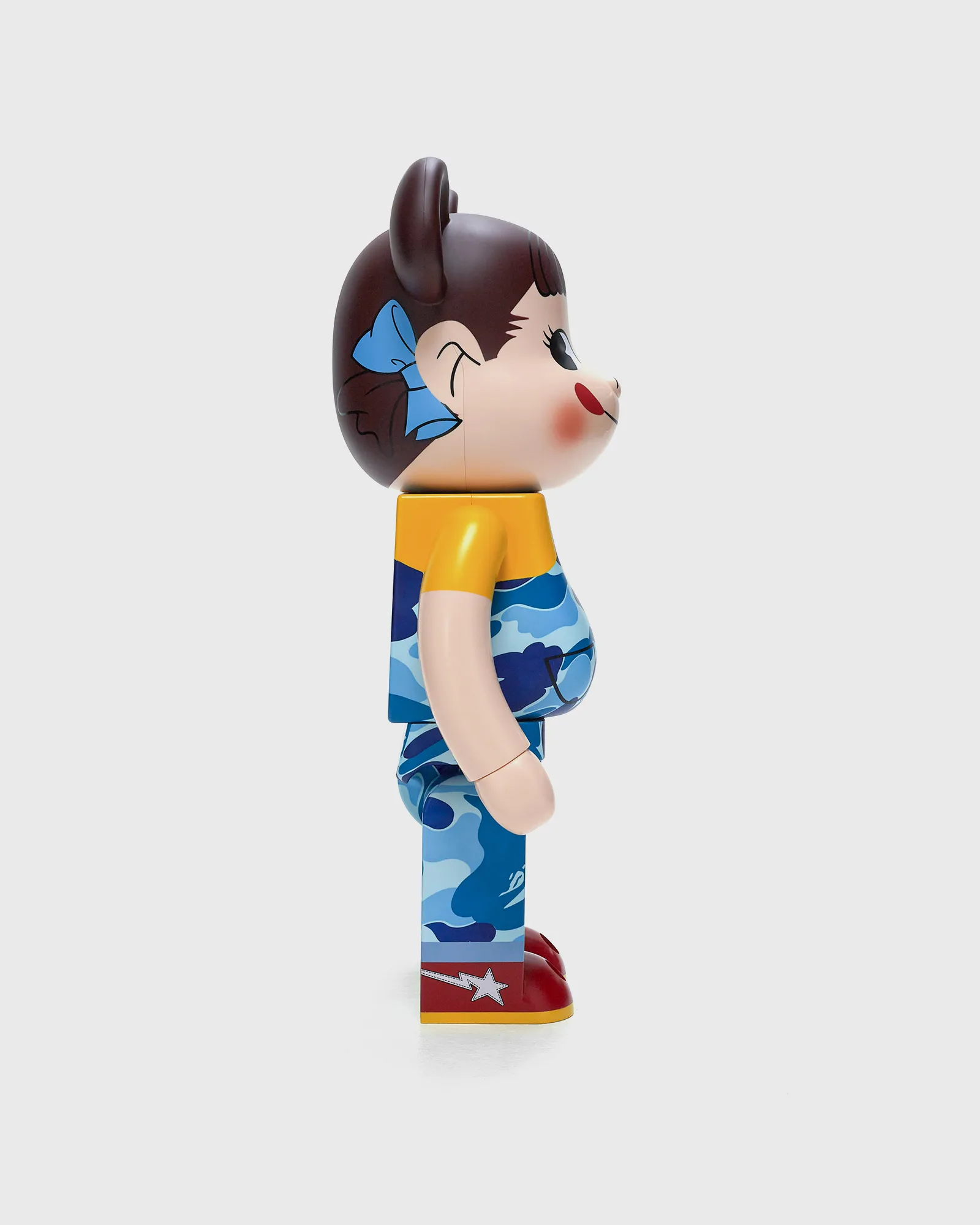 MEDICOM BEARBRICK 1000% BAPE X PEKO-CHAN BLUE