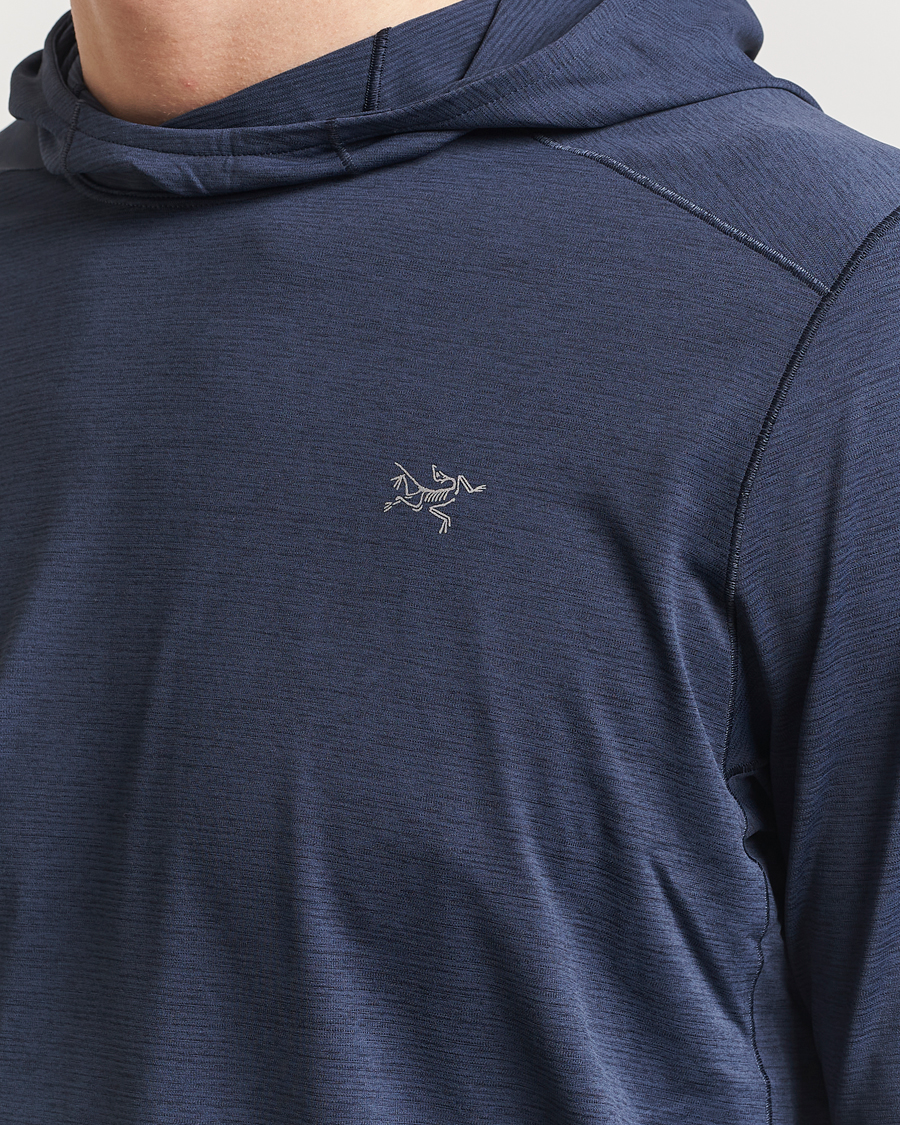 Arc'teryx Cormac Hoodie Black Sapphire Heather