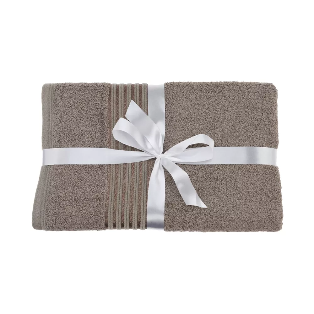 FS-STAR Handtuch 3er Set in verschiedenen Grössen Taupe