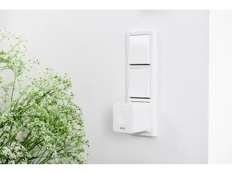 NUKI Smart Lock Bridge Weiss Fernzugriff und Smart Home Integration für Ihr Nuki Smart Lock