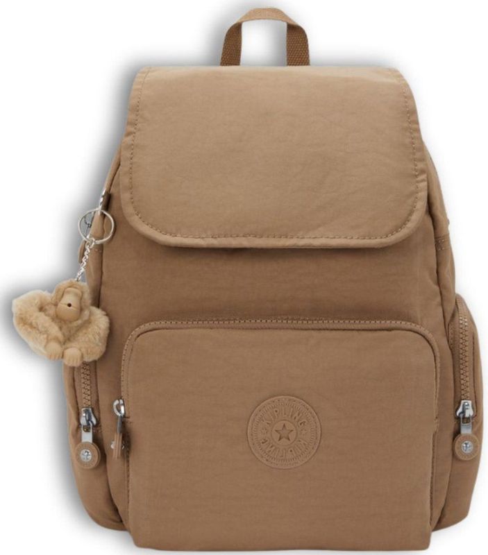 Kipling - City S - Rugzak - Lichtbruin
