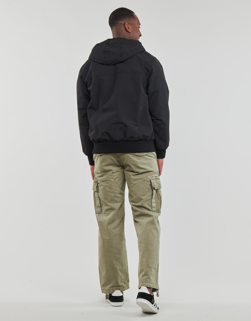 Superdry - SURPLUS NYLON HOODED BOMBER - Noir