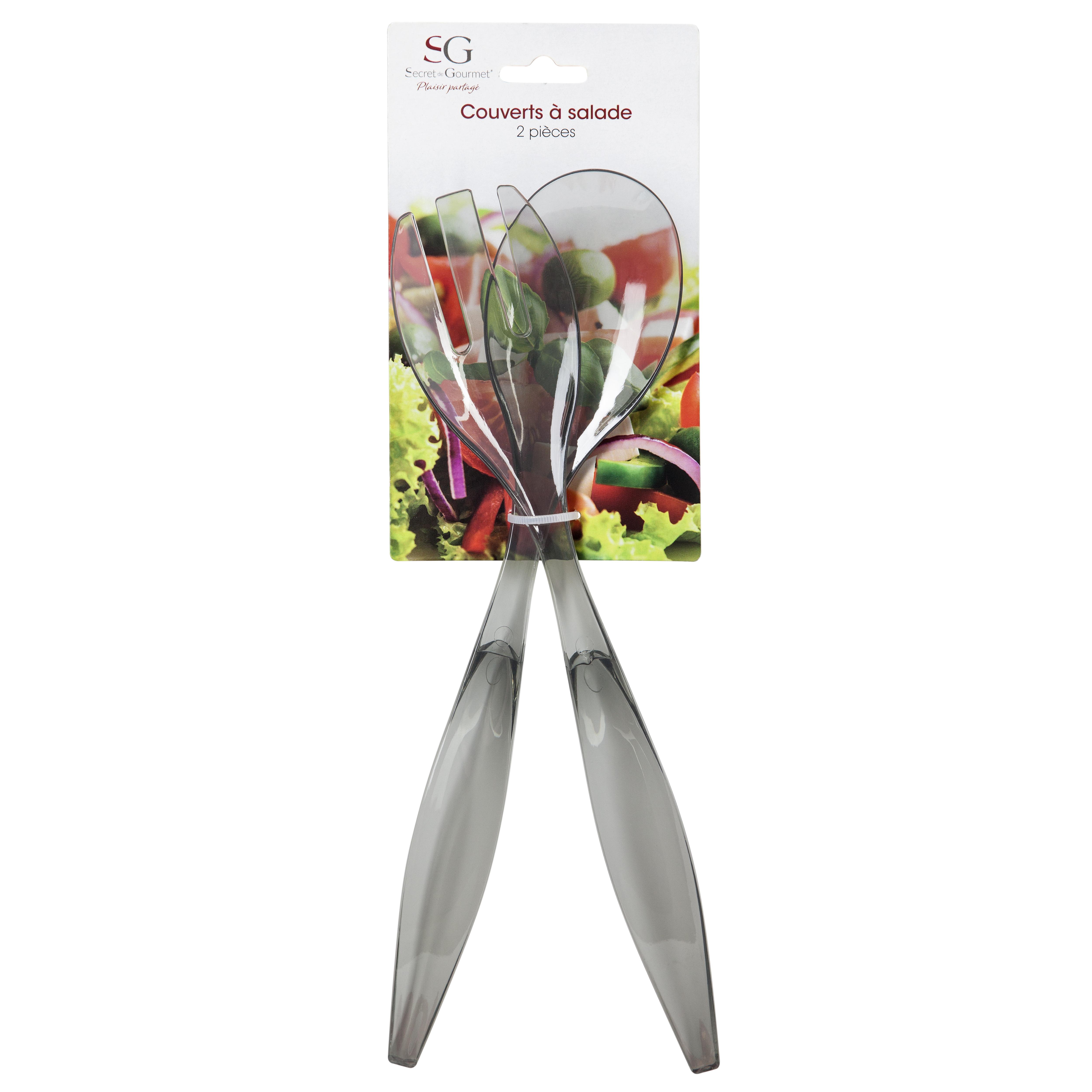 COUVERTS SALADE GRIS