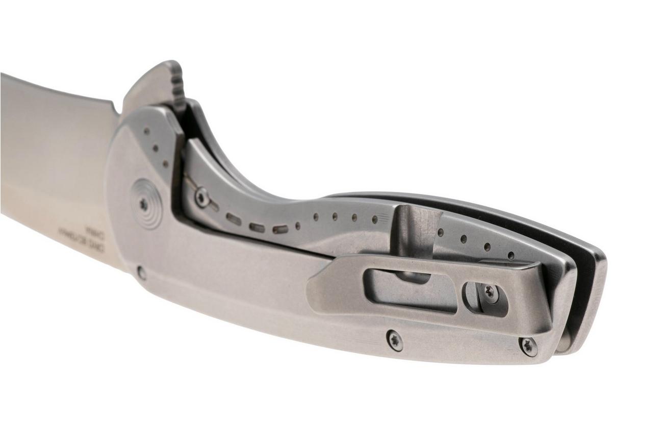 SOG Aegis FLK 2.0 14-41-03-43, Stonewashed 8Cr13MoV, Stainless Steel zakmes