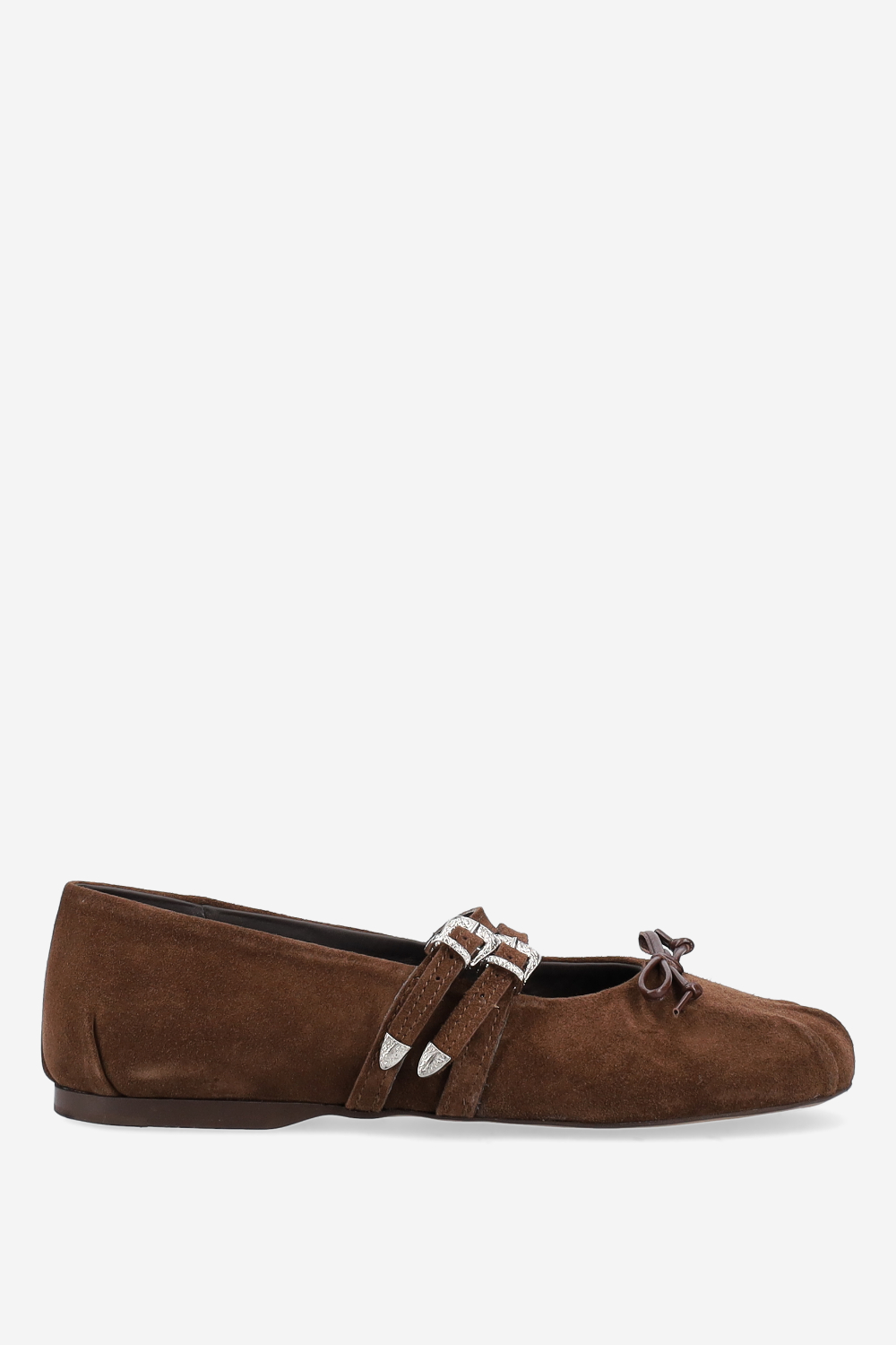 Vita suede double strap ballerinas