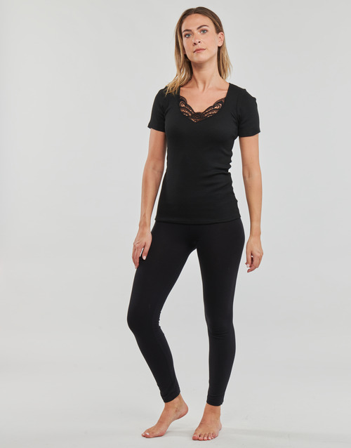 Damart - CLASSIC SHORT SLEEVE T-SHIRT GRADE 3 - Noir