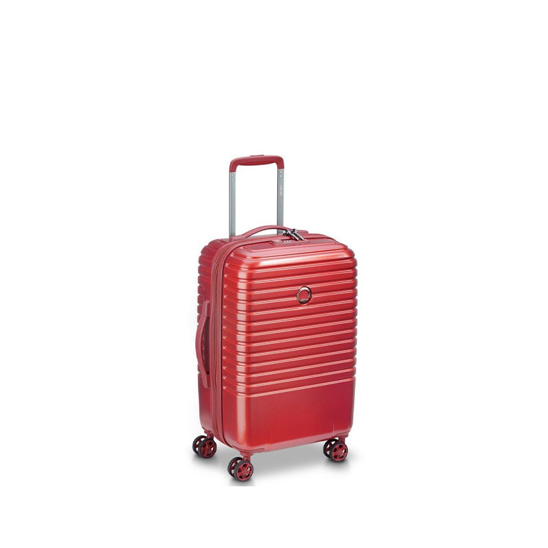Valise cabine rigide Caumartin Plus 55 cm Rouge