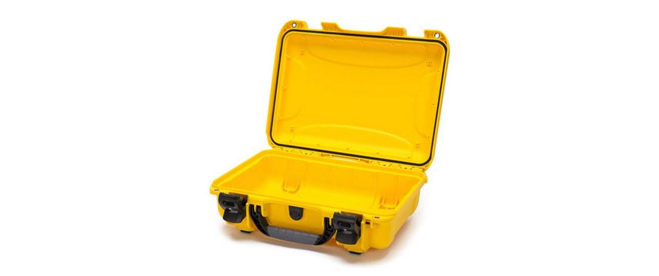 Kunststoffkoffer 923 - leer Gelb<br>Leichter, wasserdichter und robuster Hartschalenkoffer