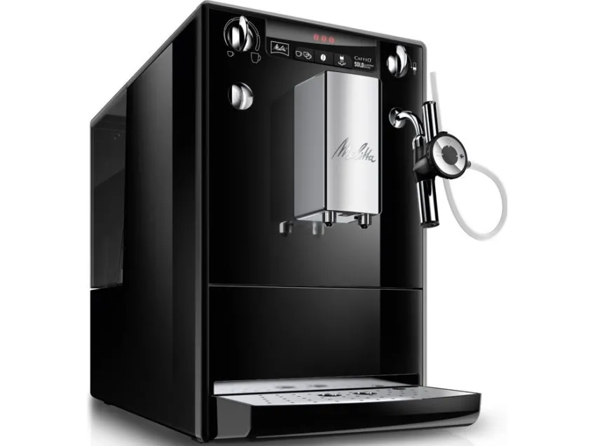Melitta E957-101, Espressomaskine, 1,2 L, Kaffebønner, Indbygget kværn, Sort