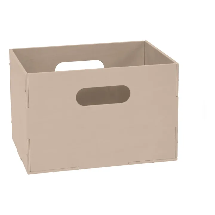 Nofred Boite de rangement en bois | Beige