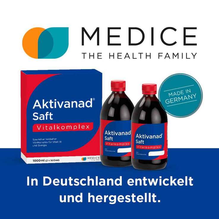 Aktivanad Saft, 2X500 ml